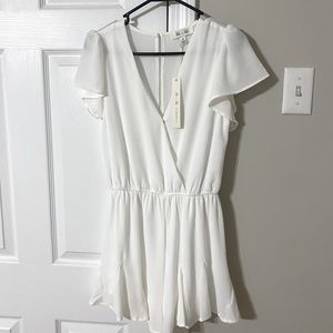 NWT White Romper